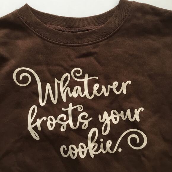 The Wishing Elephant “Whatever Frosts Your Cookie” sweatshirt - Picture 4 of 4